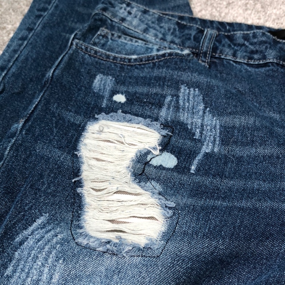 NWT Boyfriend Denim Jeans - Picture 4 of 5